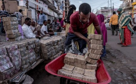 Money flowing from Africa