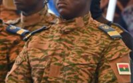 Who is Captain Ibrahim Traore, the Interim President of Burkina Faso.