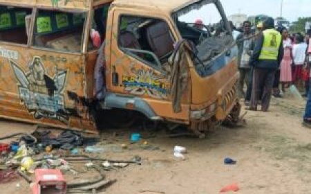 Two Dead In Machakos Road Accident.