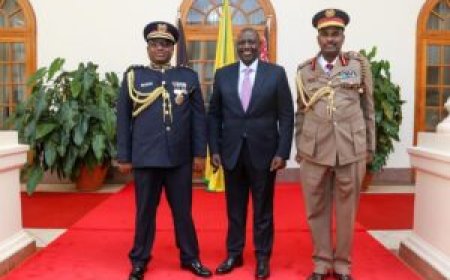  The New Inspector General of Police, Japheth Koome.