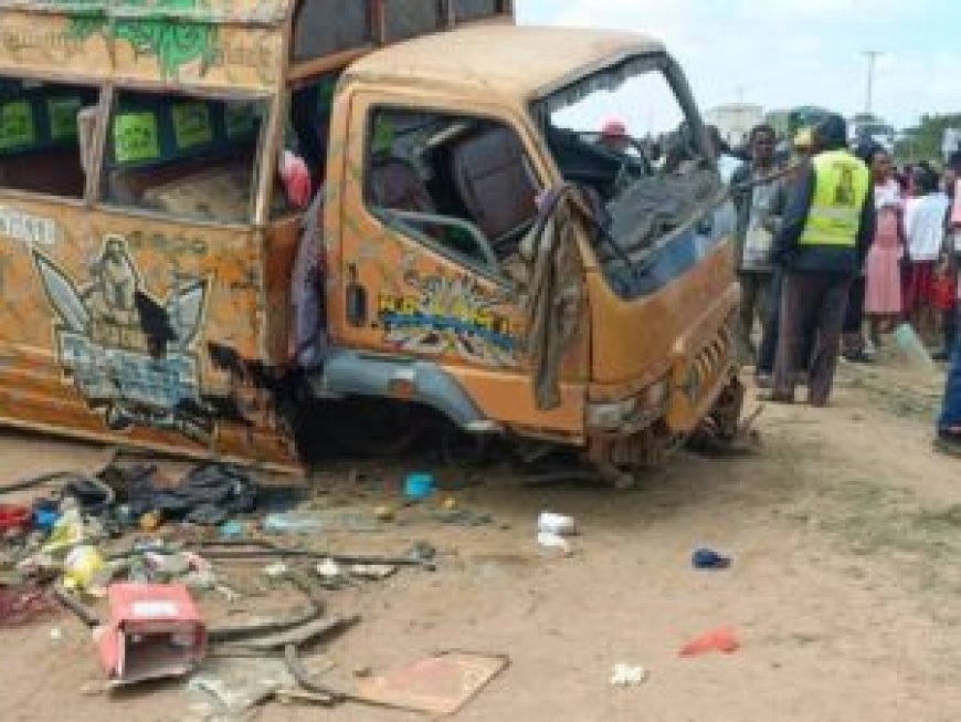 Two Dead In Machakos Road Accident.