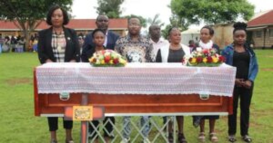Mike Sonko, Anne Kananu Attends Burial of A Woman Who Died in Saudi